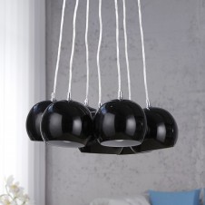 Függesztékes lámpa VIRGO – fekete