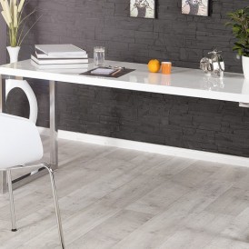 Íróasztal DELK 140 cm – fehér