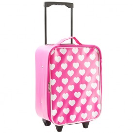 Detský kufor ATHENA ružová