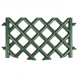 Kerti rácsos kerítés – zöld