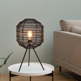 Álló lámpa CAGES 57 cm – fekete