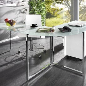 Íróasztal BIG BOSS – fehér